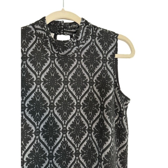 Vintage Fifth & Park Y2k Gothic Style Shift Dress Size Small - Picture 2 of 4